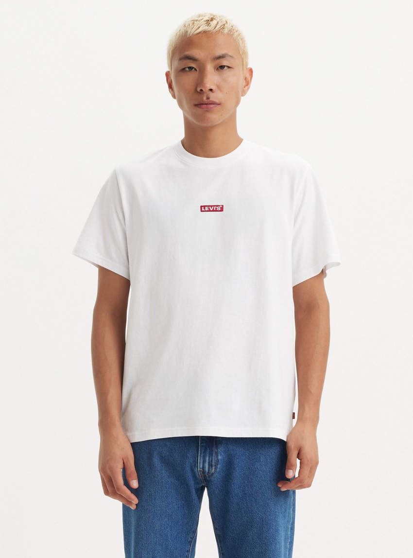 Levi's Relaxed Baby Tab Short Sleeve Tee - White