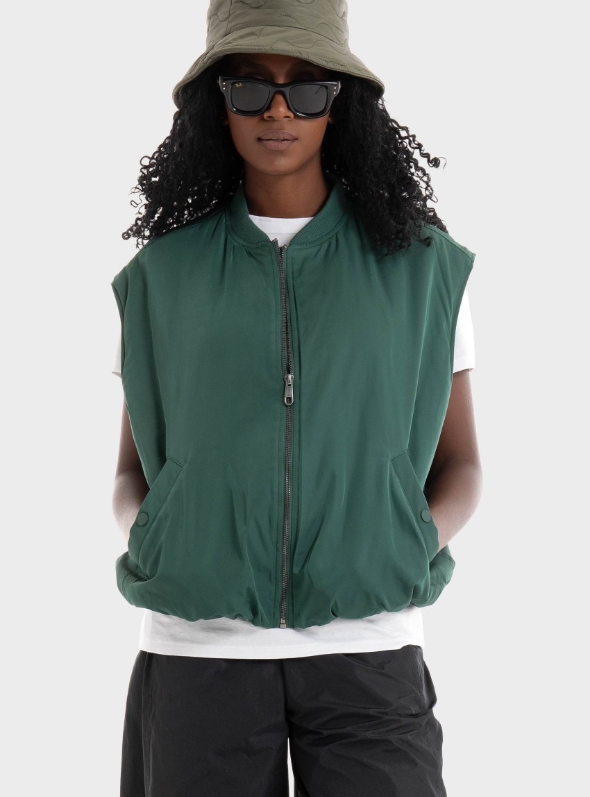 Only Adel Waistcoat - Green