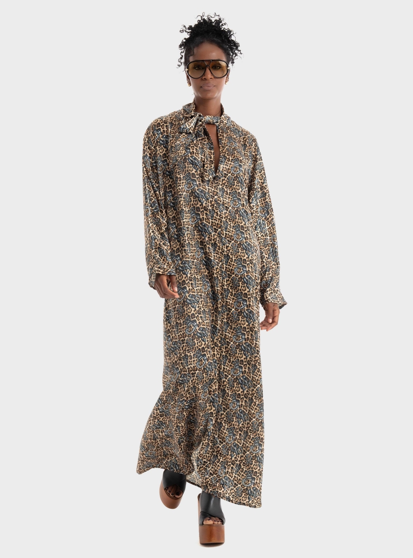 Collectiva Noir Ruria Dress - Brown