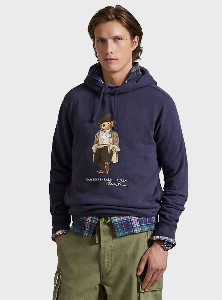 Polo Ralph Lauren Polo Bear Fleece Hoodie - Blue