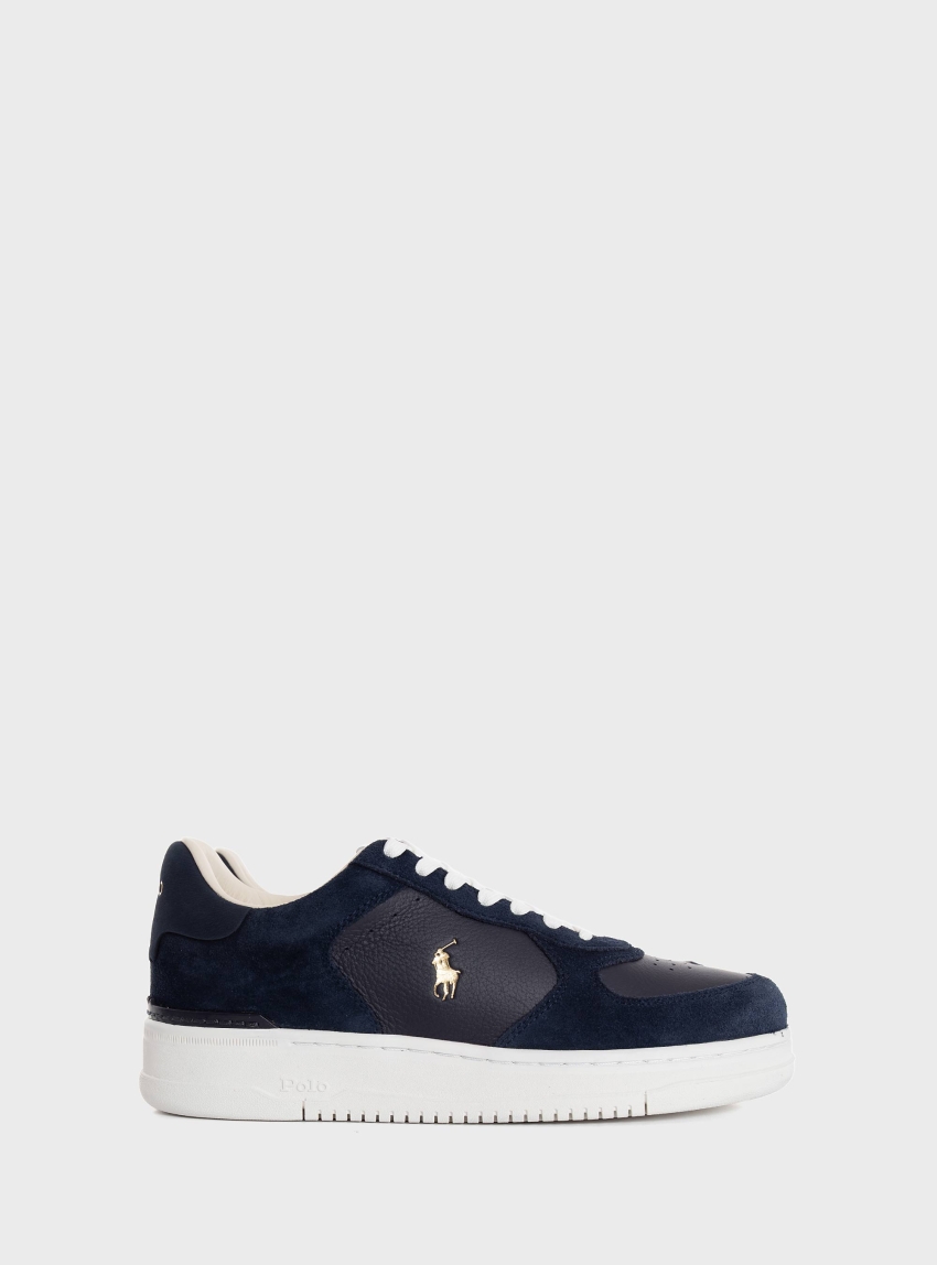 Polo Ralph Lauren Masters Court Trainers - Navy