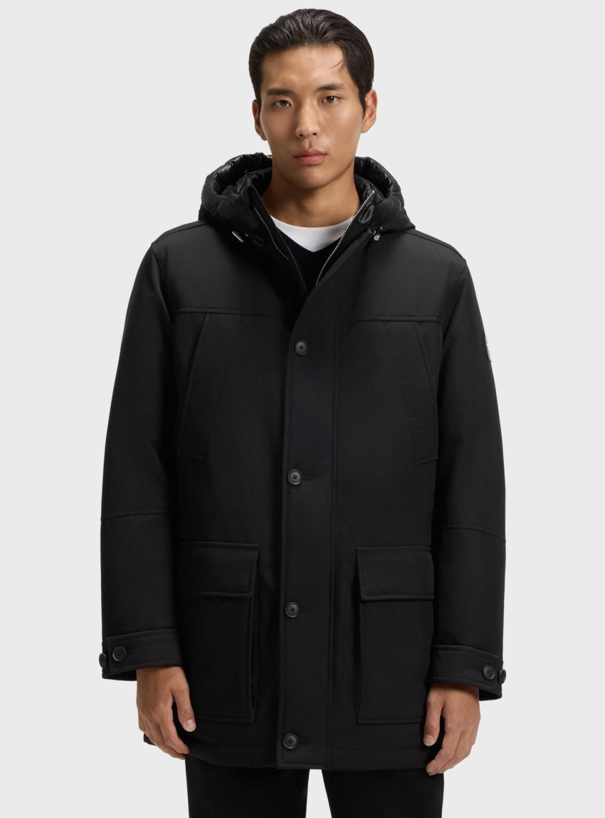 BOSS Water-Repellent Jacket H-Detoni - Black