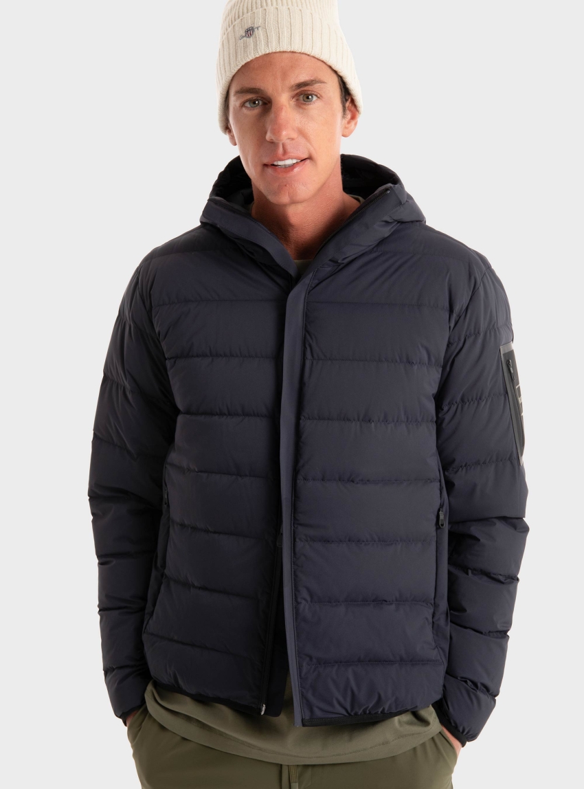 BOSS Water Repellent Jacket OW_Riplite JT HD - Blue