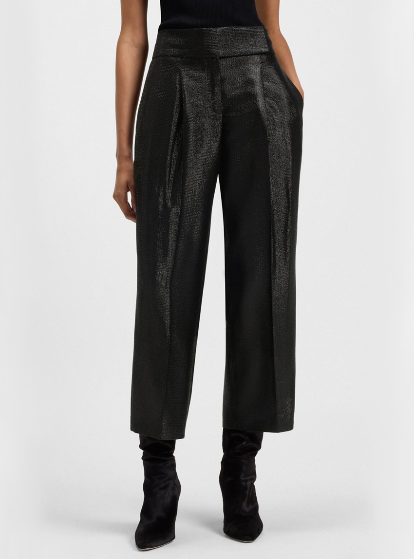 BOSS Regular Fit Trousers Tacres - Black