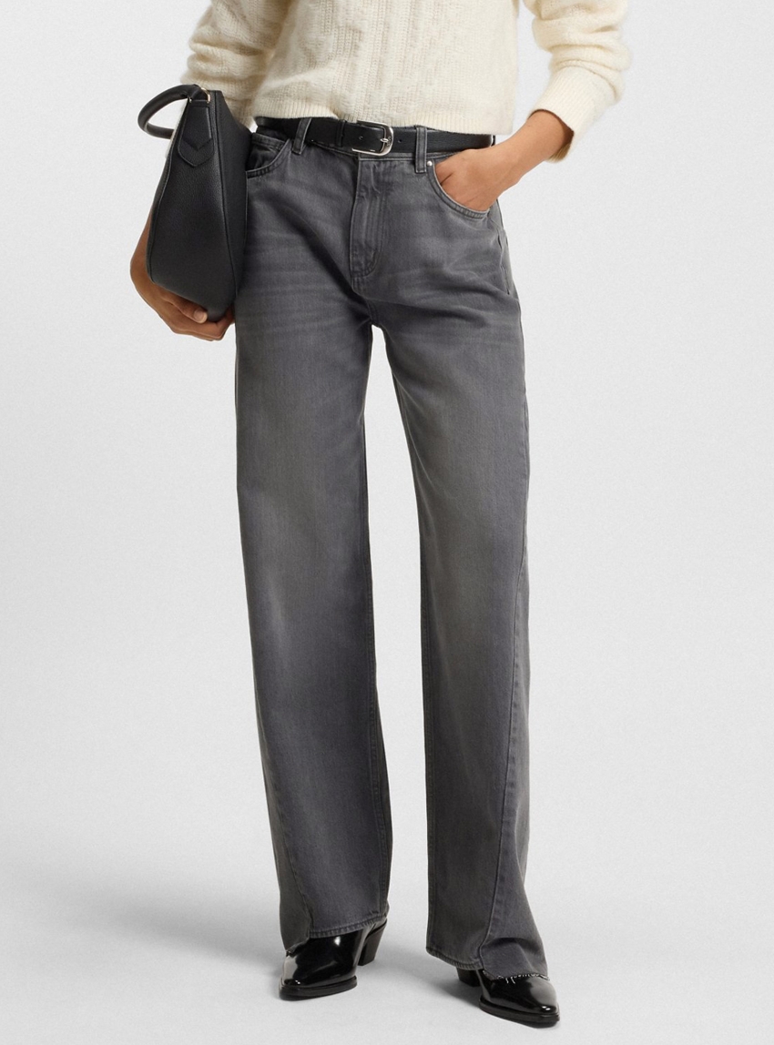 BOSS Boyfriend-Fit Jeans CROSSROAD-BF - Grey