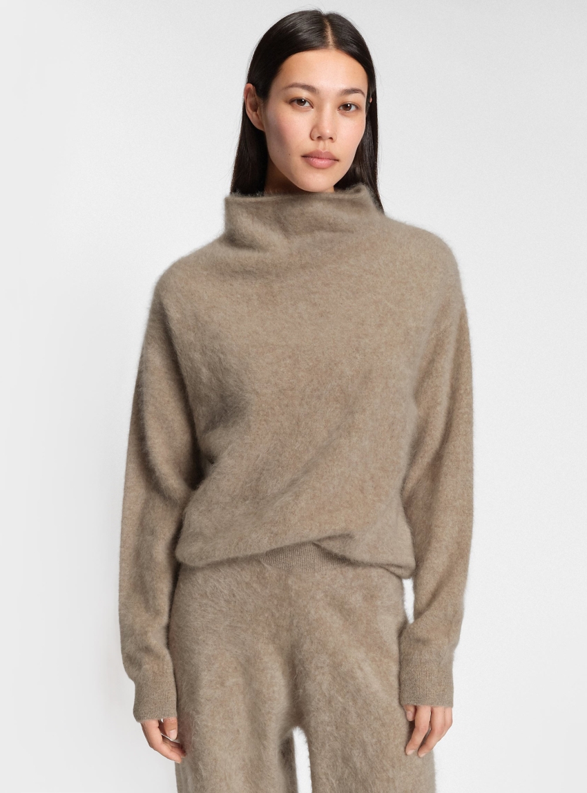 BOSS Cashmere Sweatshirt Frovina - Grey
