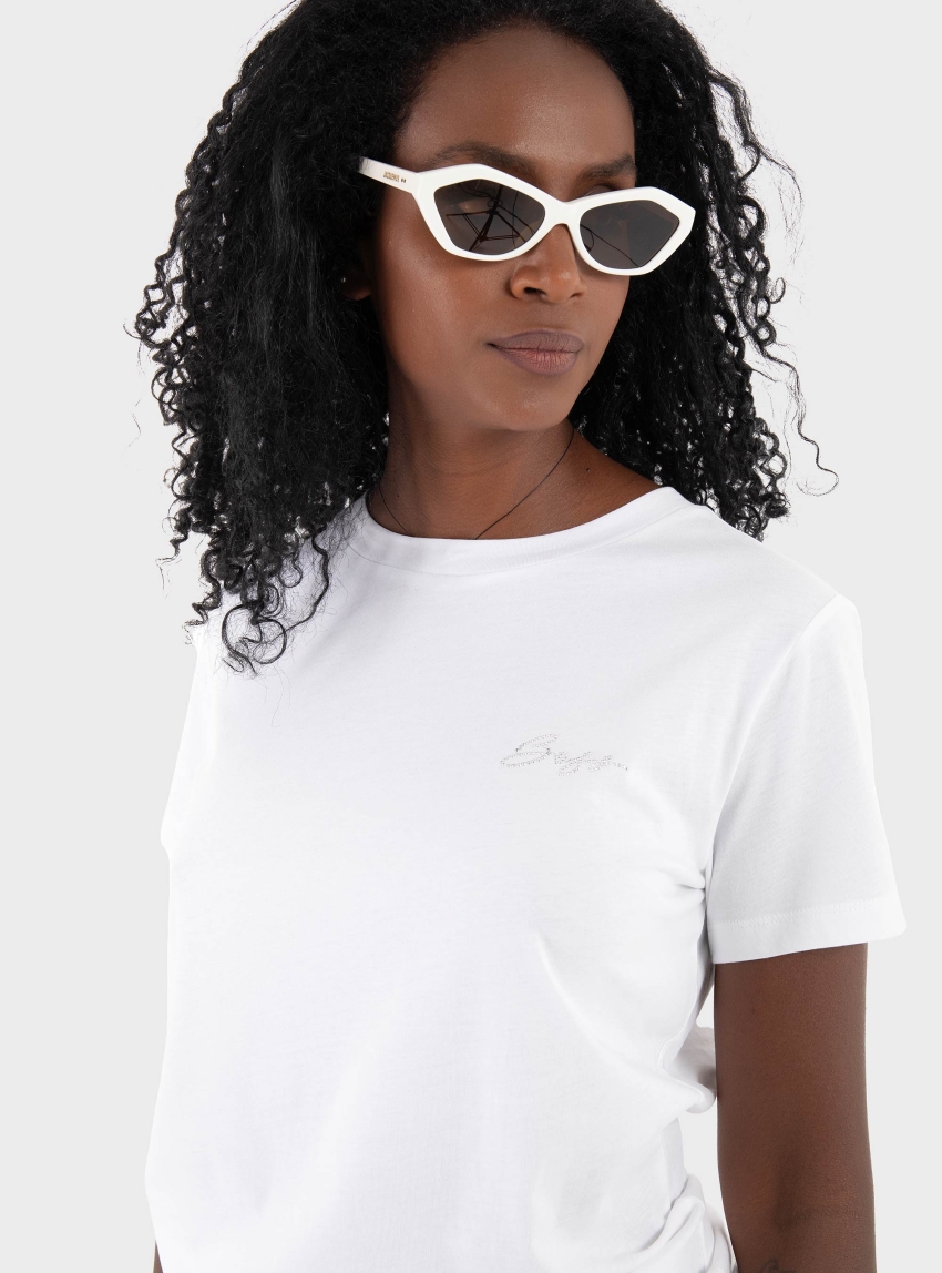 BOSS Regular Fit T-Shirt C_Esogo_4 - White