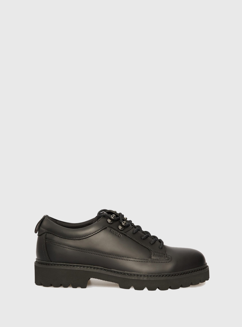 HUGO Lace Up Shoes Draven_derb_bo - Black