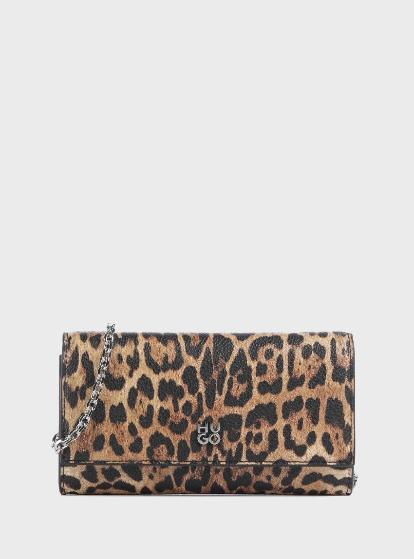 HUGO Clutch Chris 2.0 LP_Clutch - Leopard Print