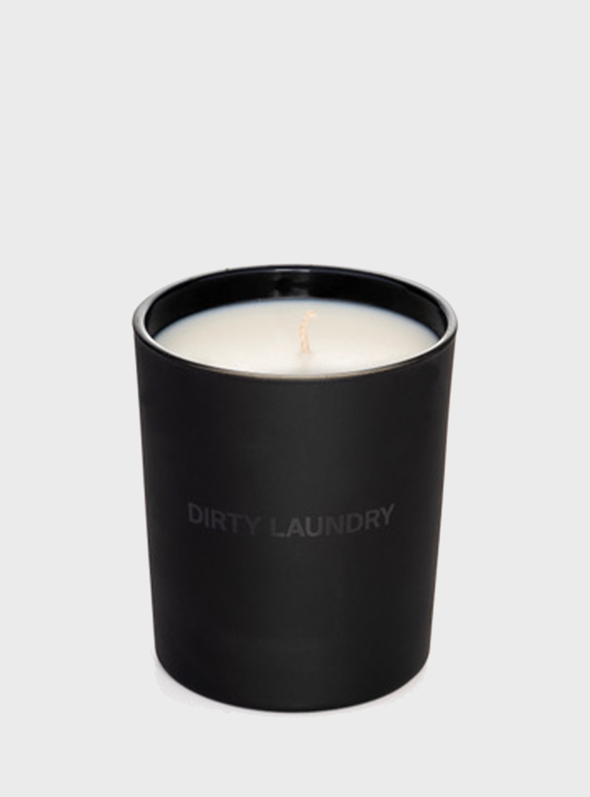 Dirty Laundry Scented Candle - Black