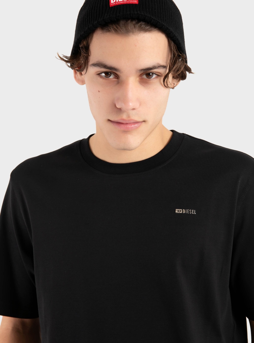 Diesel T-Adjust-Met T-Shirt - Black