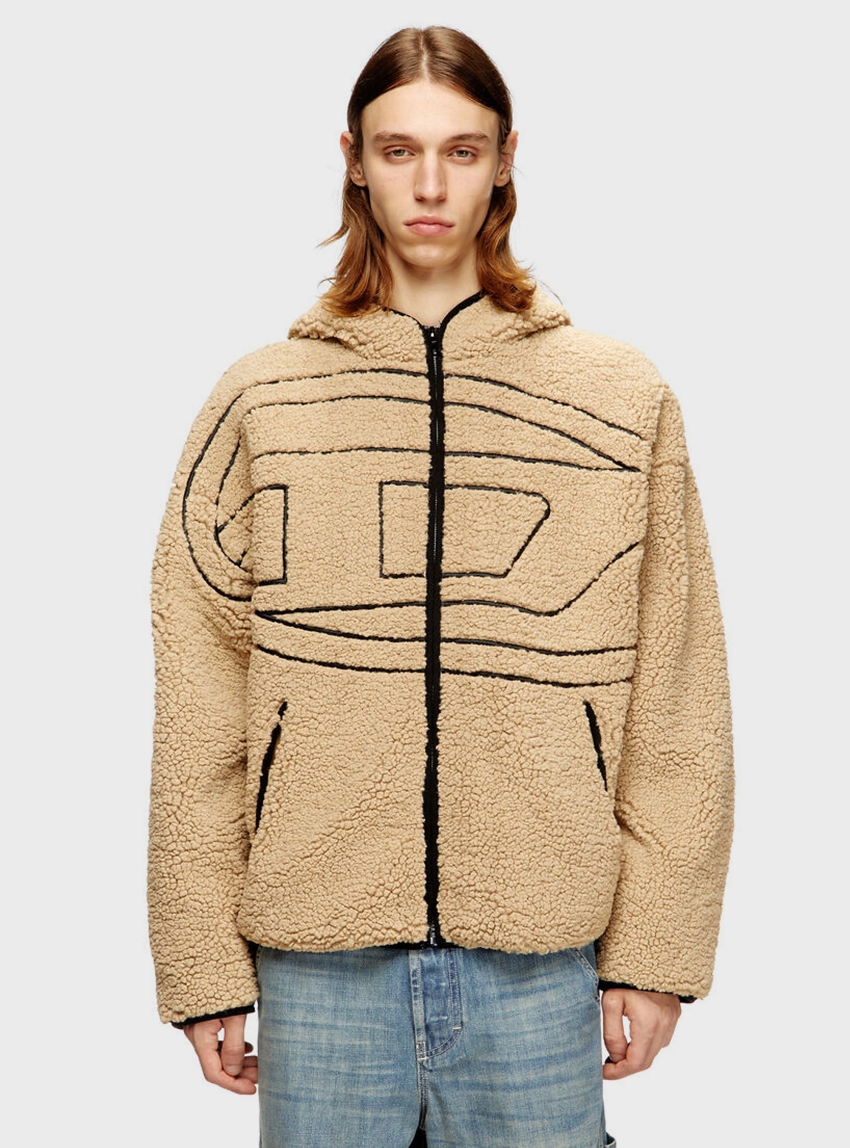 Diesel S-Zat Sweat-Shirt - Beige