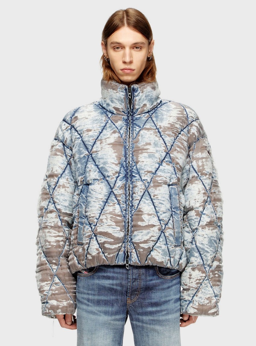 Diesel W-Kons Jacket - Light Blue