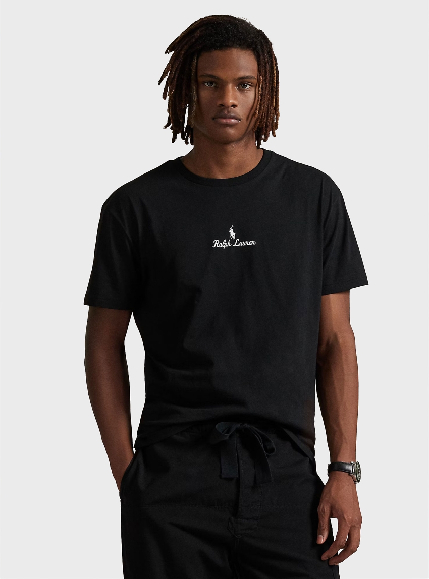 Polo Ralph Lauren Classic Fit Logo Jersey T-Shirt - Black