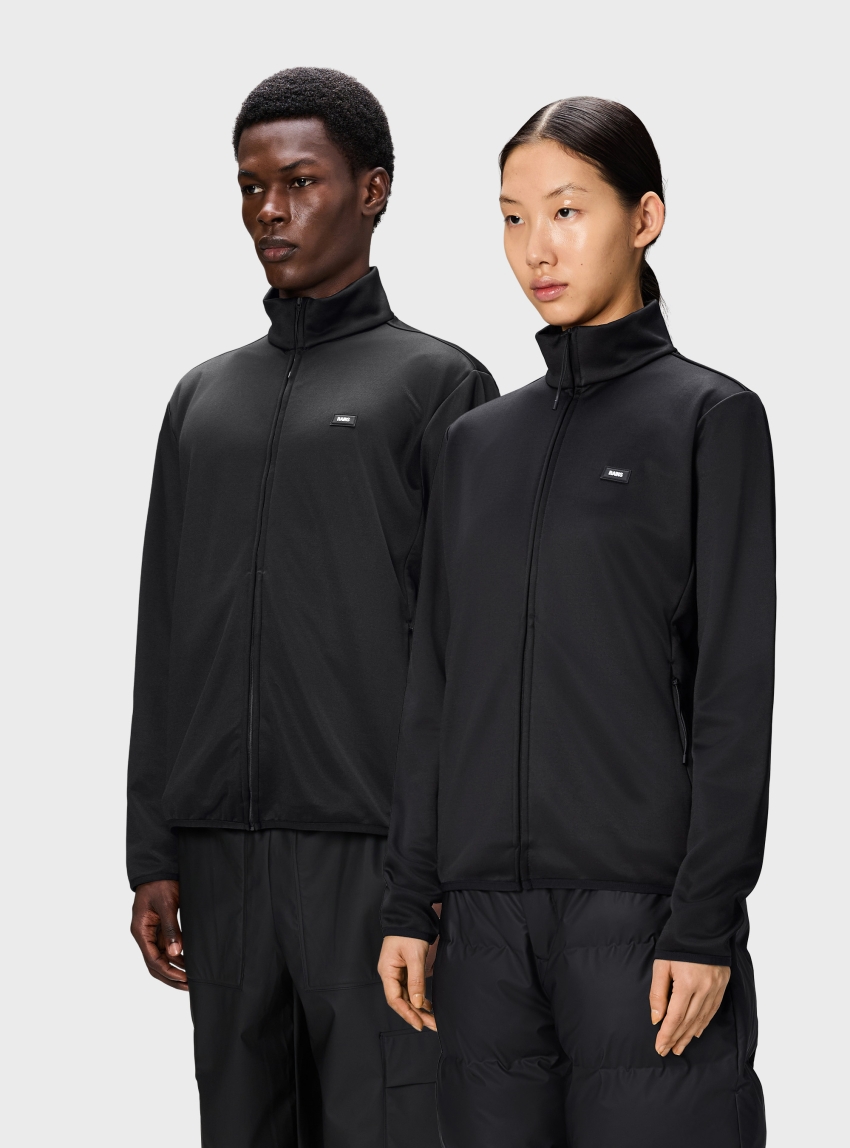 Rains Sintra Fleece Jacket - Black