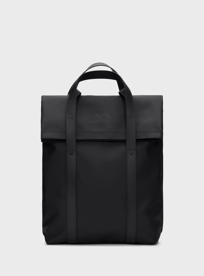 Rains 2 Way Tote Backpack - Black