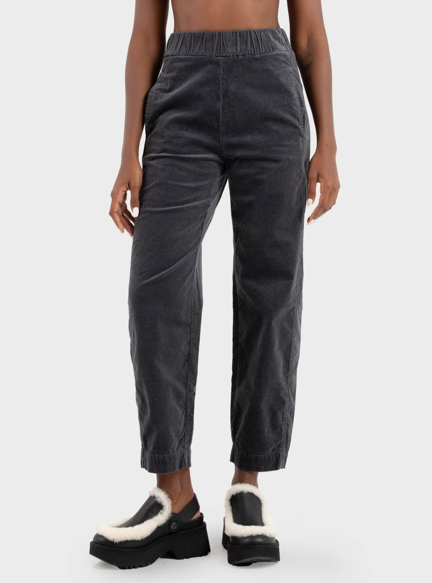 Deha Carrot Pants - Dark Grey