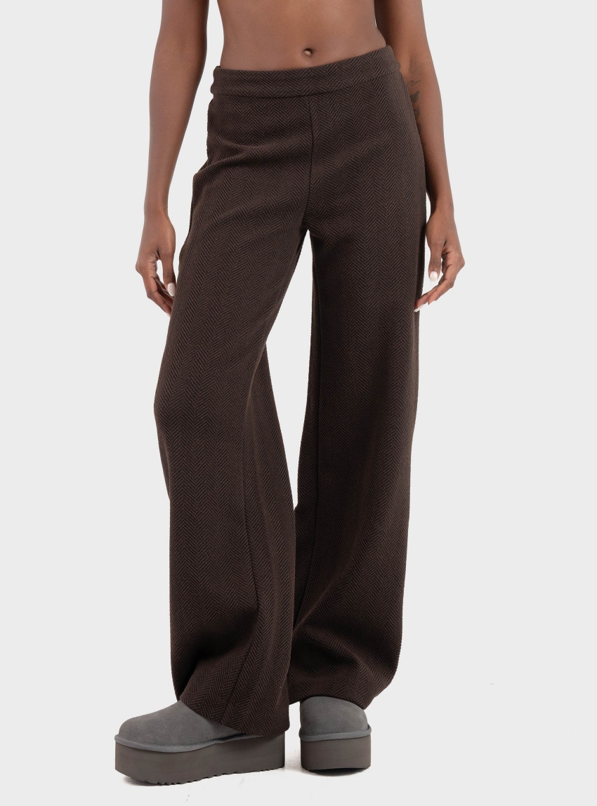 Deha Loose Pants - Brown