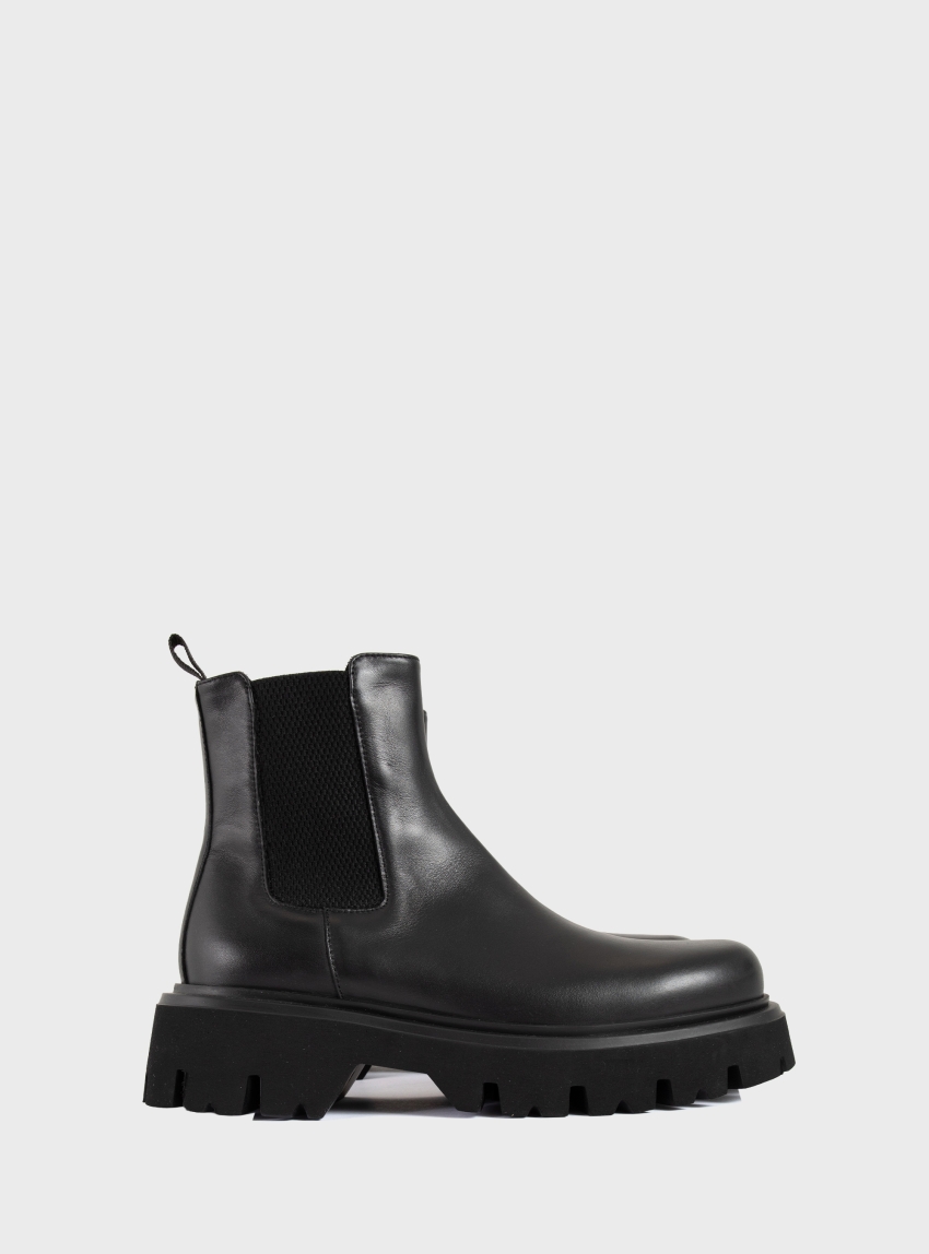 Per La Moda Chelsea Boots - Black