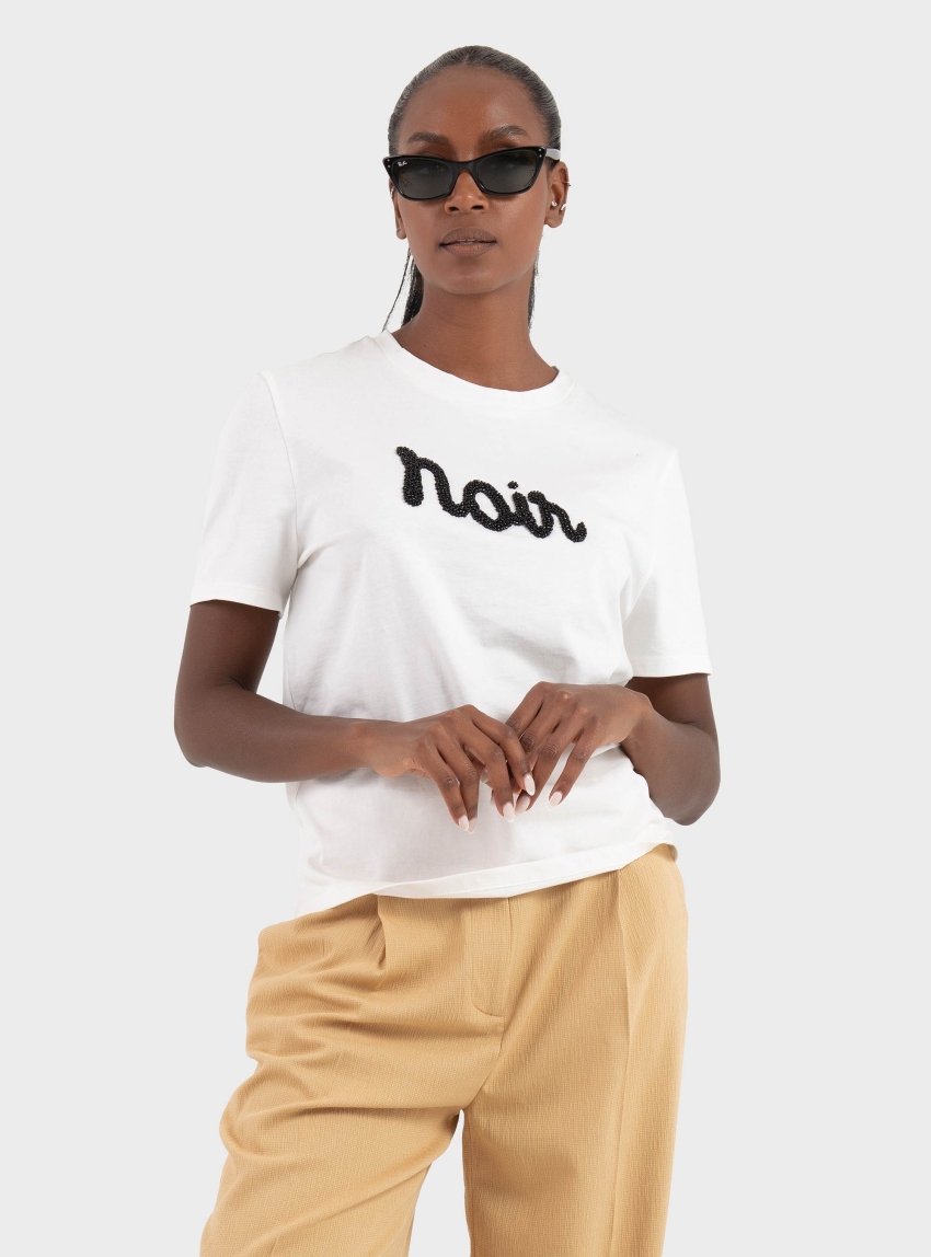 Only Jdy Dear Pearl T-Shirt - White