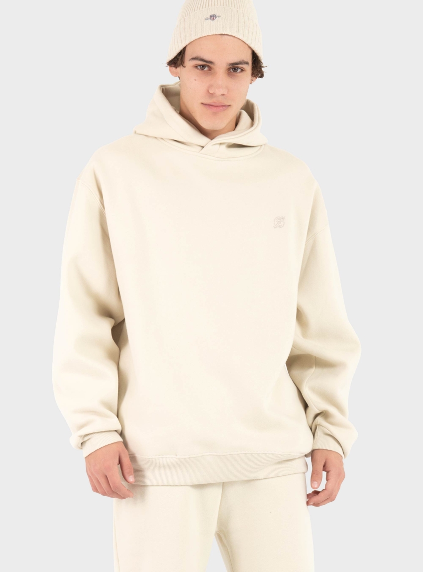 Superdry Blank Oversized Hoodie - Light Grey