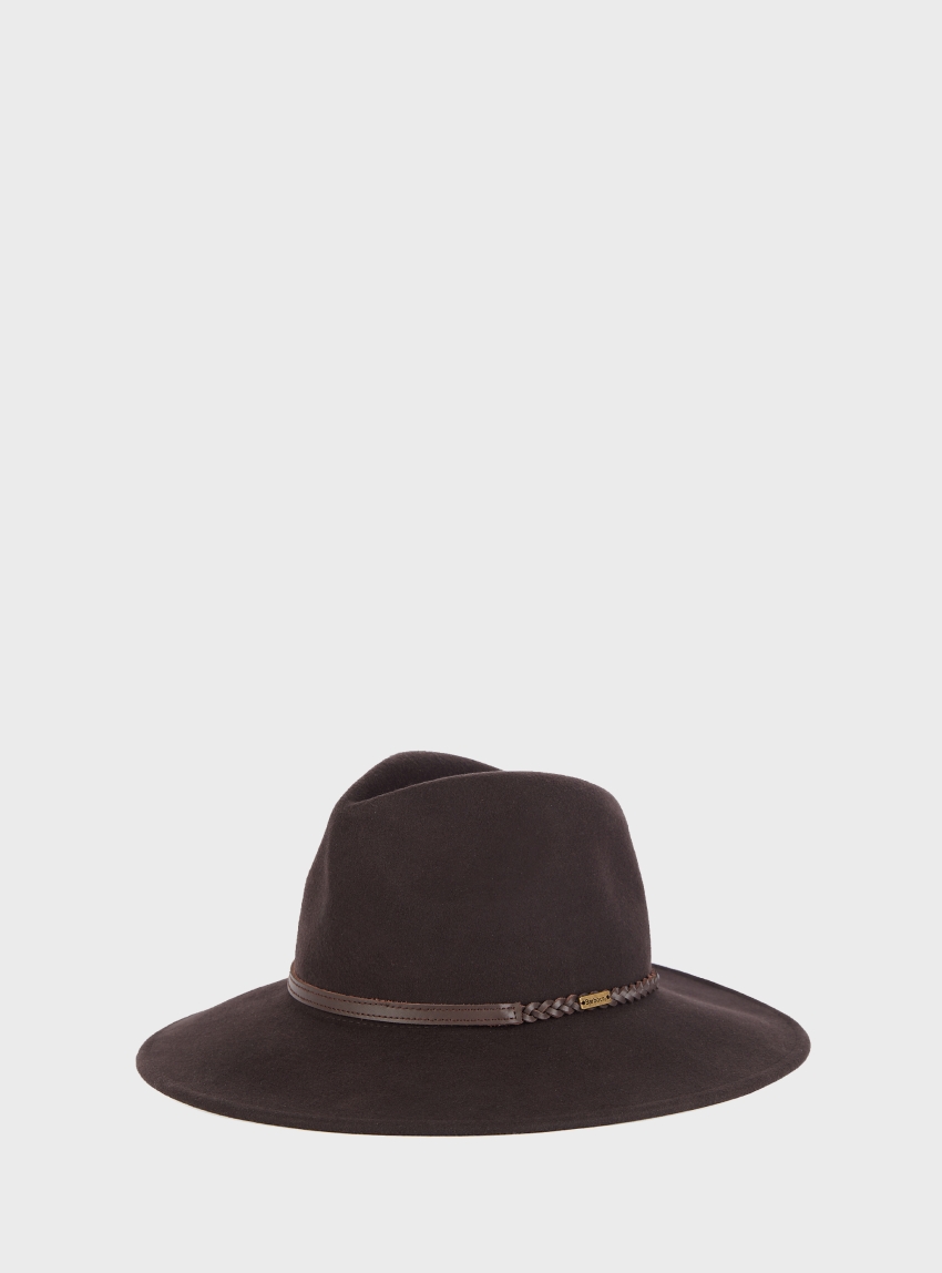 Barbour Tack Fedora - Brown