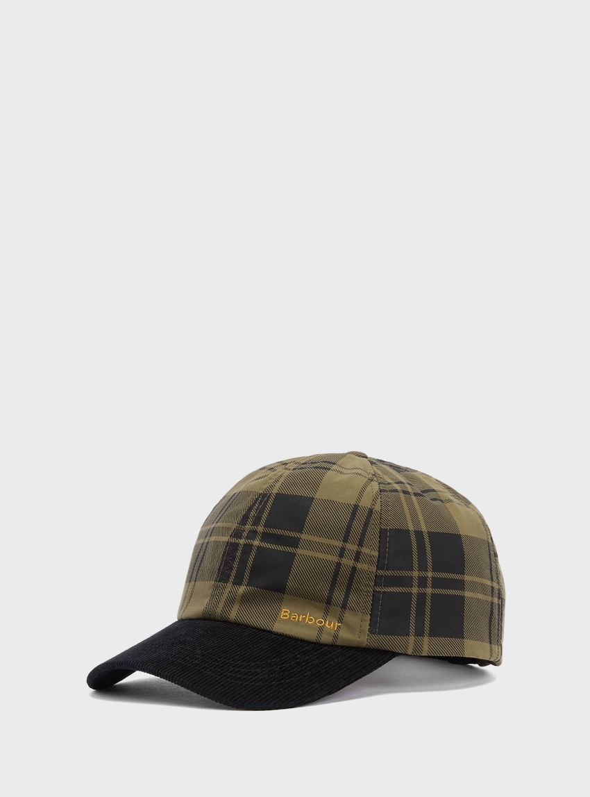 Barbour Elaine Tartan Cap - Olive 