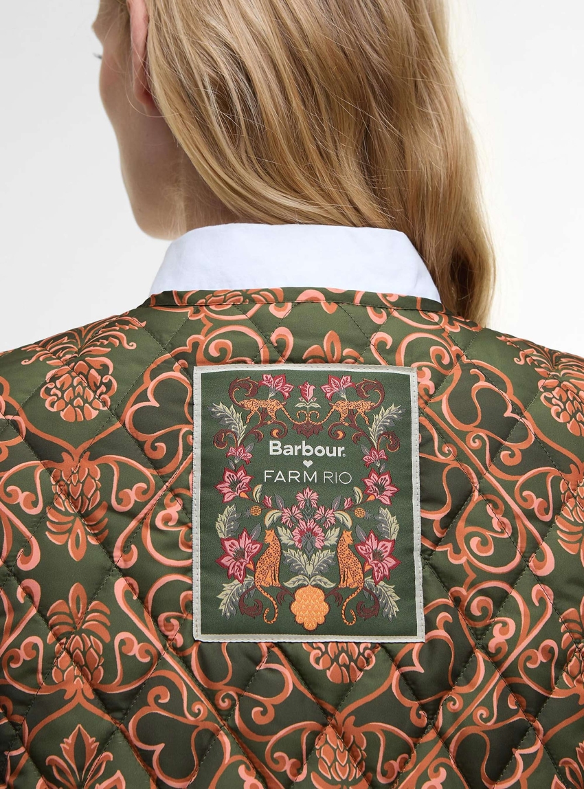 Barbour X Farm Rio Fernanda Liner - Pineapple