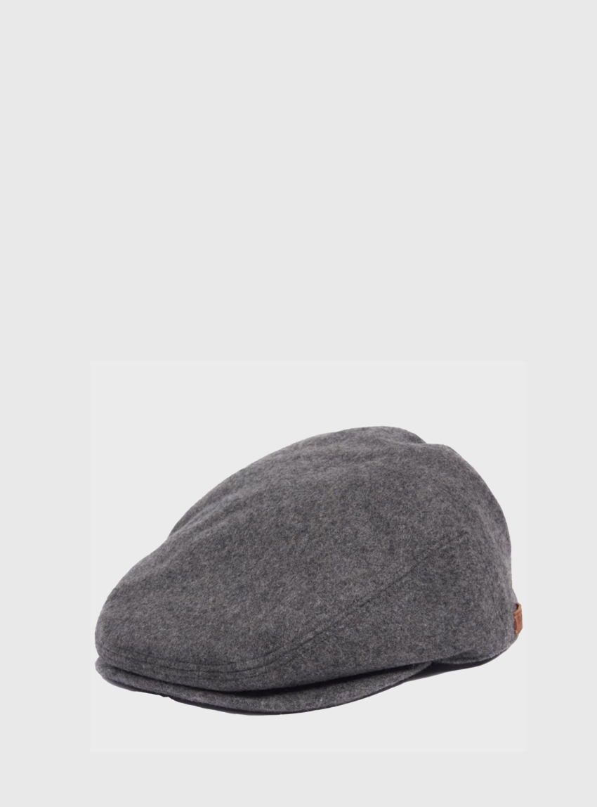 Barbour Redshaw Flat Cap - Grey