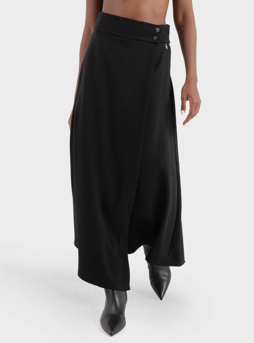 Souvenir A-Shape Skirt - Black