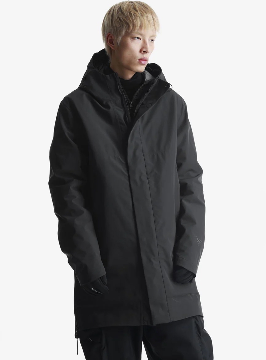 Krakatau Plank Liner Parka Qm552 - Black