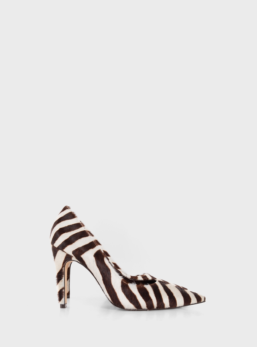 Carrano Heels - Zebra Print