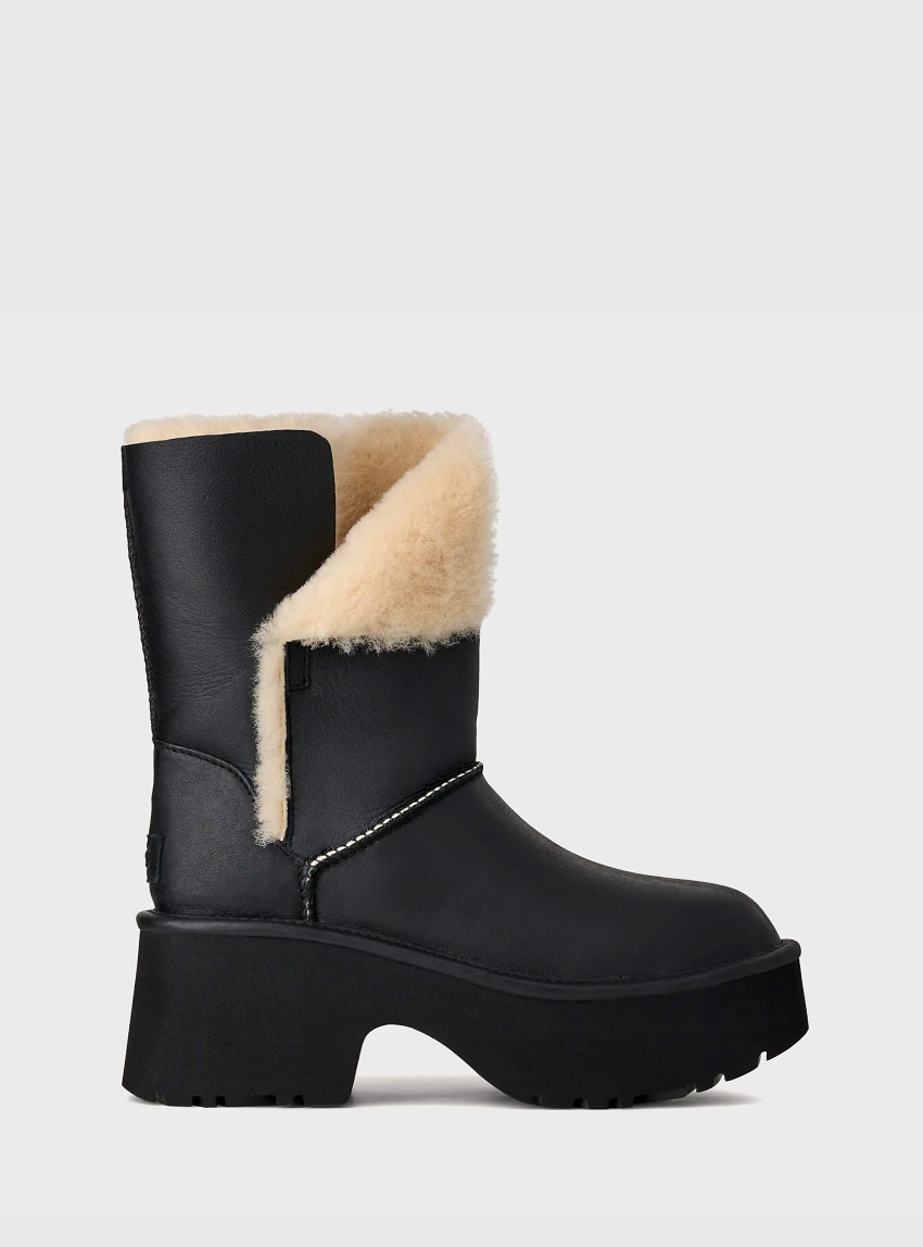 UGG Esmee Leather Boots - Black