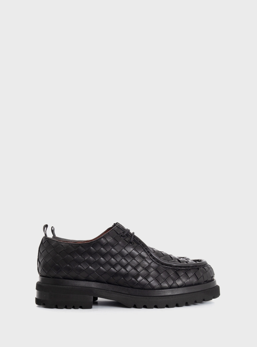 Philippe Lang Lace Up Shoes - Black