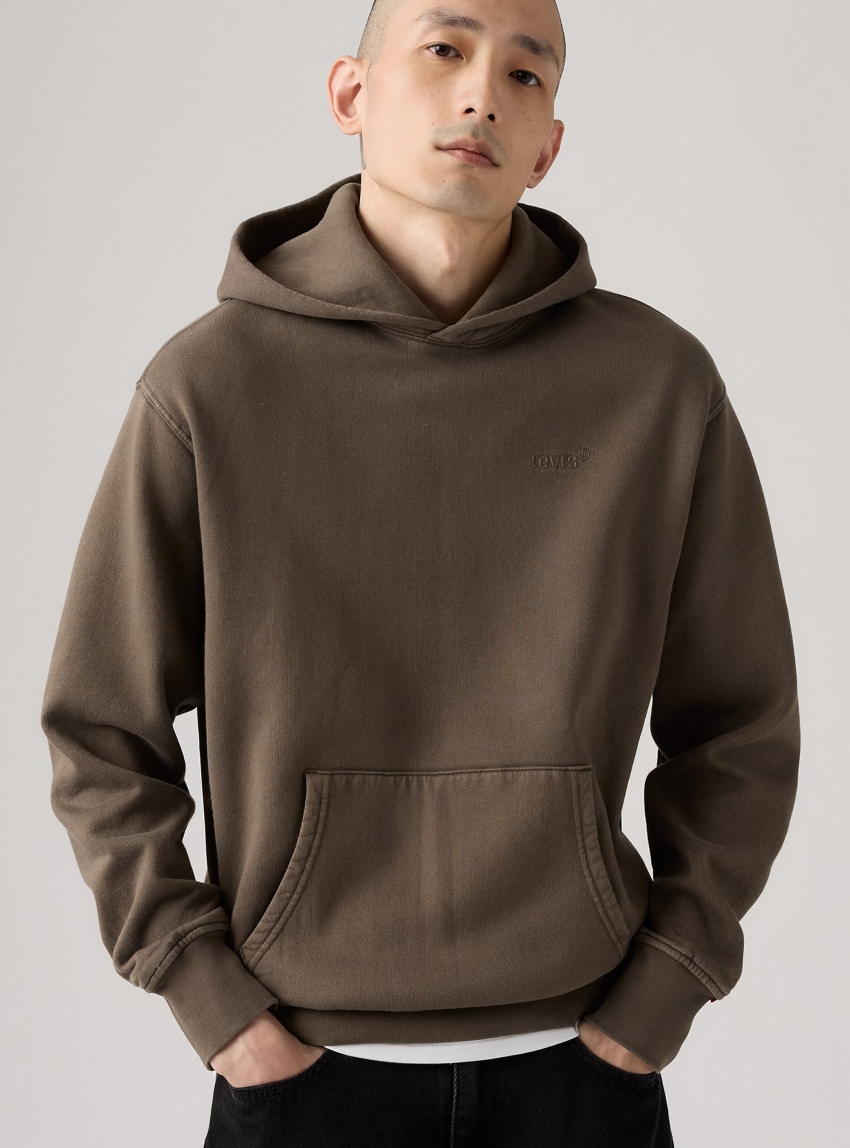 Levi's Authentic Hoodie Sweatshirt - Light Brown