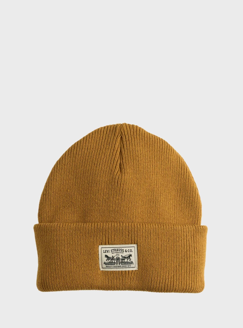Levi's Backpatch Beanie - Mustard Seed