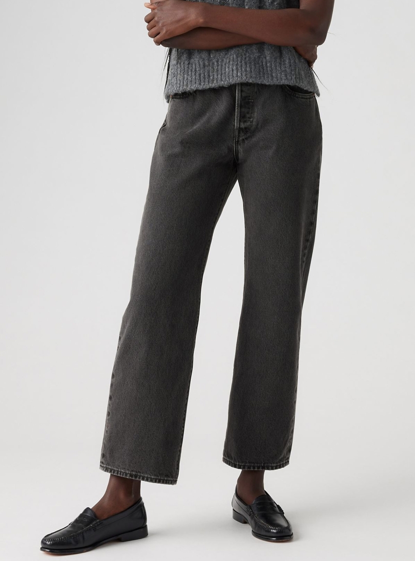 Levi's 501® 90's Ankle Jeans - Black Denim