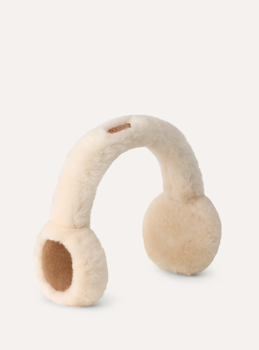 UGG Sheepskin Wireless Earmuff - Chestnut