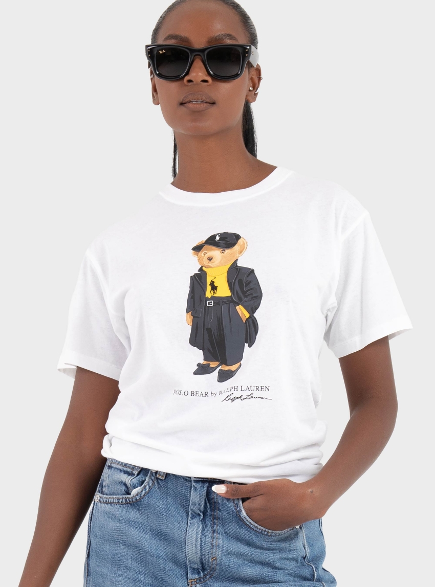 Polo Ralph Lauren Knitted T-Shirt - White