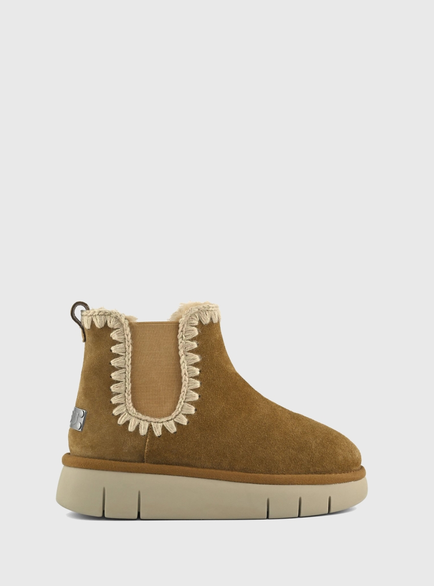Mou Bounce Chelsea Boots - Cognac
