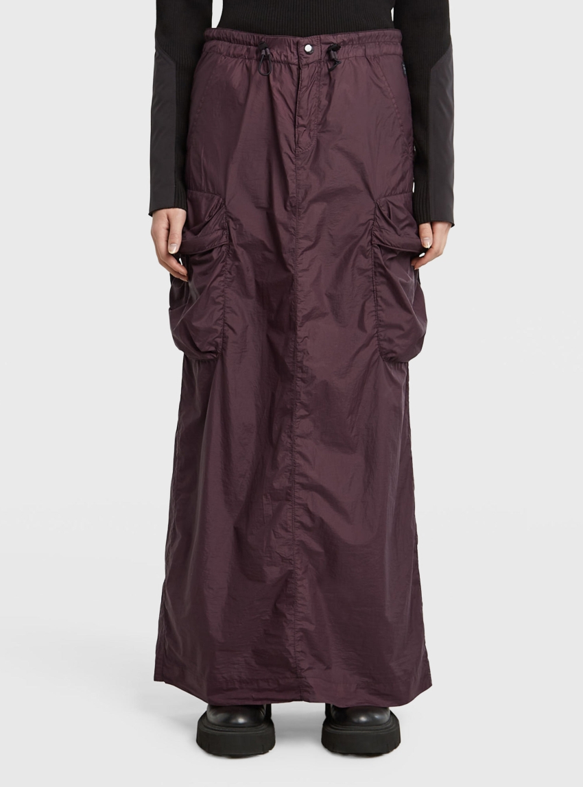 G-Star Cargo Long Skirt - Aubergine