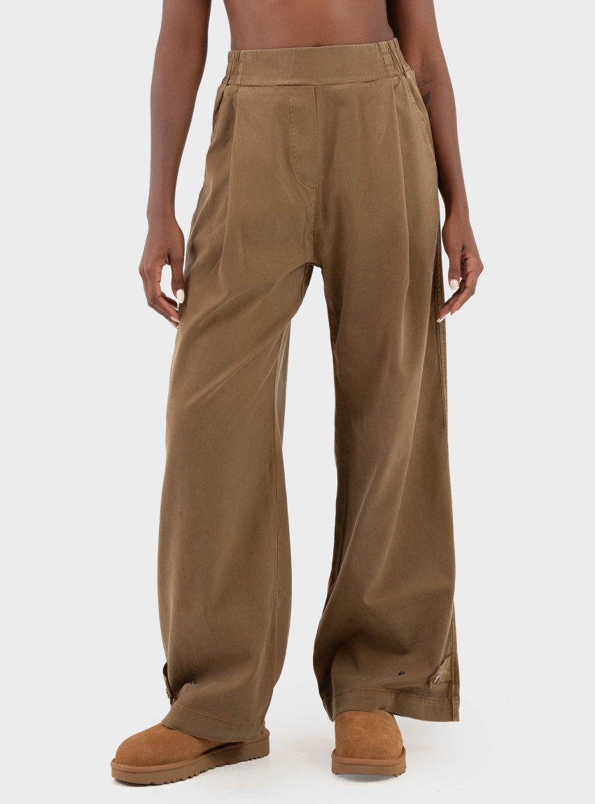 Deha Twill Pants - Brown