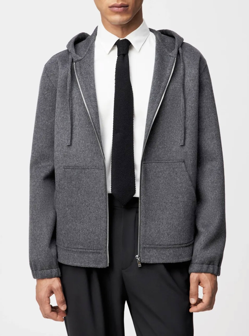 Drykorn Noleno Hooded Jacket - Grey