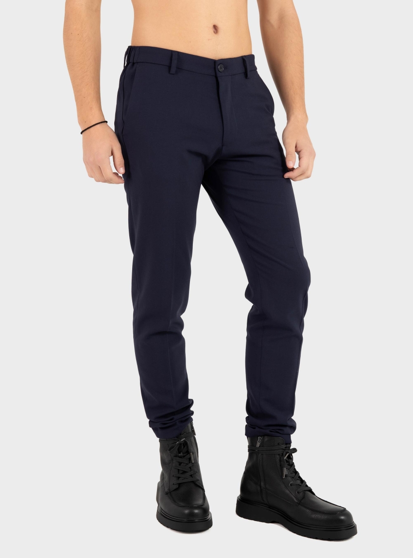 Drykorn Ajend Slim Fit Trousers - Blue