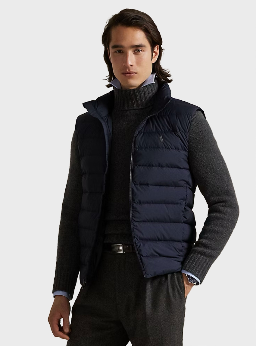 Polo Ralph Lauren The Colden Packable Down Gilet - Navy