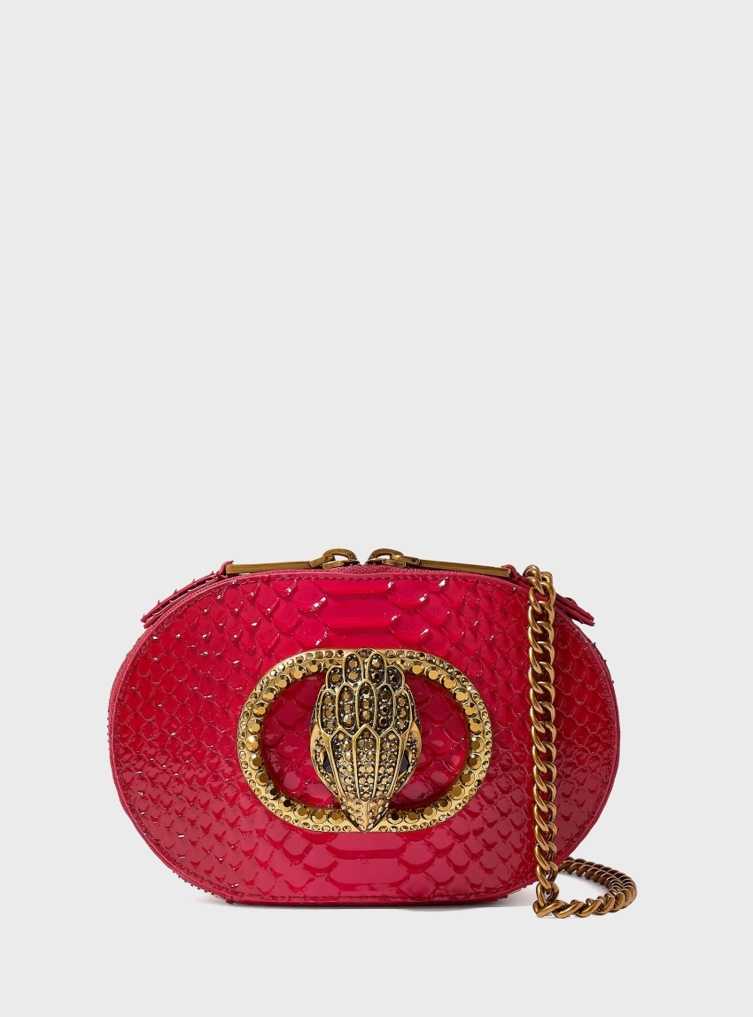 Kurt Geiger Small Chelsea Camera Bag - Red