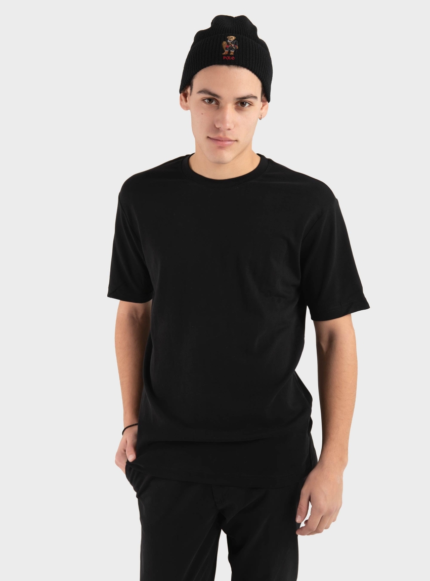 Gianni Lupo Loose Fit T-Shirt - Black