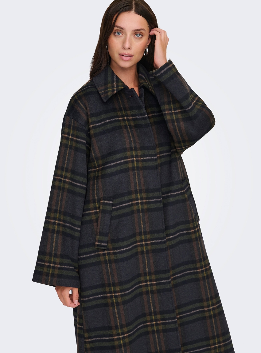 Only Bjork Long Coat - Multi Colors