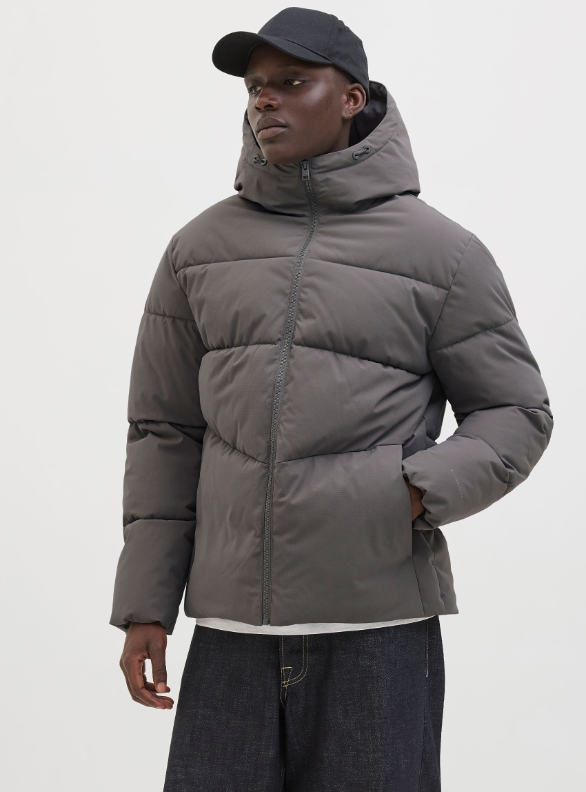 Jack & Jones Global Puffer Jacket - Grey