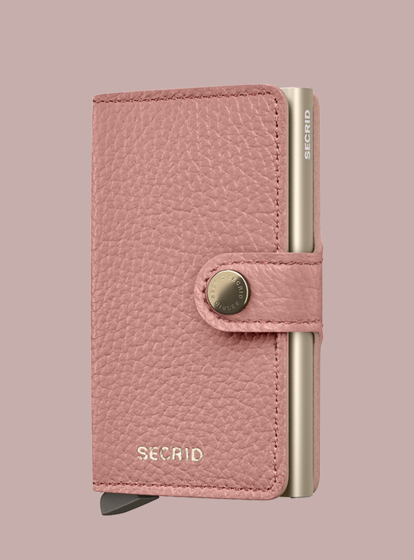 Secrid Miniwallet Pebble Latte - Rose